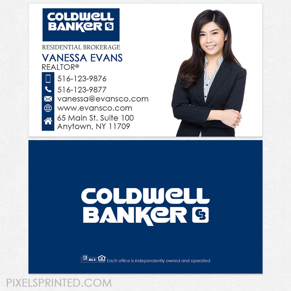 Coldwell Banker Business Cards | Realtor Business Cards In Coldwell Banker Business Card Template