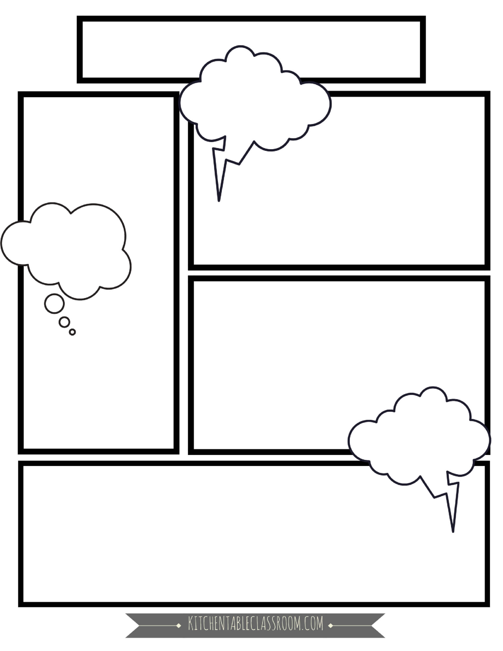 Comic Book Templates – Free Printable Pages | Comic Book With Regard To Superhero Trading Card Template