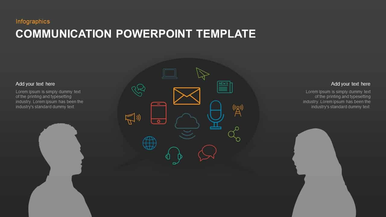 Communication Powerpoint Template & Keynote Diagram Throughout Powerpoint Templates For Communication Presentation
