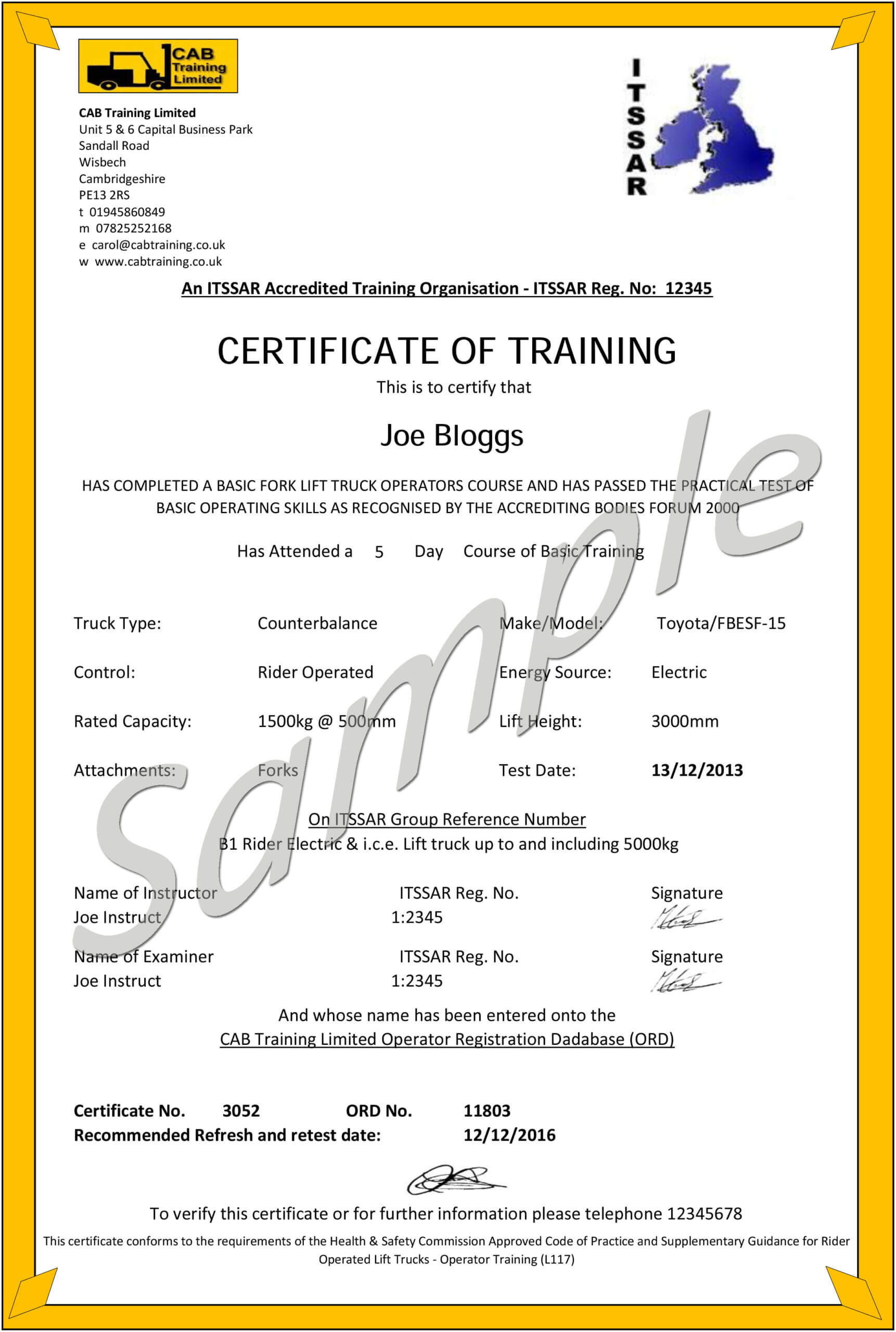 Company Forklift License: Engage Project. With Regard To Forklift Certification Card Template
