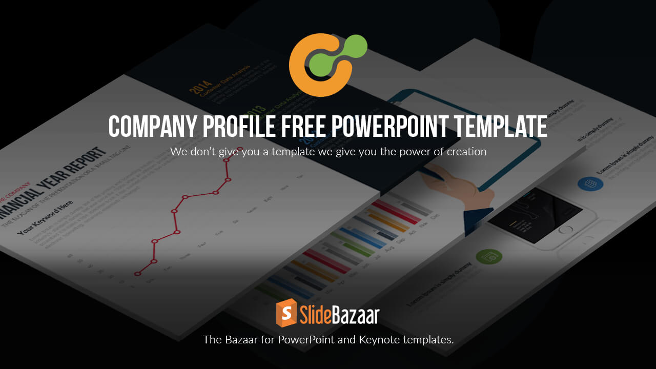 Company Profile Powerpoint Template Free – Slidebazaar Throughout Powerpoint Sample Templates Free Download