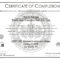 Construction Certificate Of Completion Template ] – Doc In Certificate Of Completion Template Construction