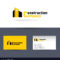 Construction Company Business Card Template For Construction Business Card Templates Download Free