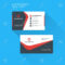 Corporate Business Card Print Template. Personal Visiting Inside Free Personal Business Card Templates