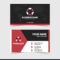 Corporate Double Sided Business Card Template In Double Sided Business Card Template Illustrator
