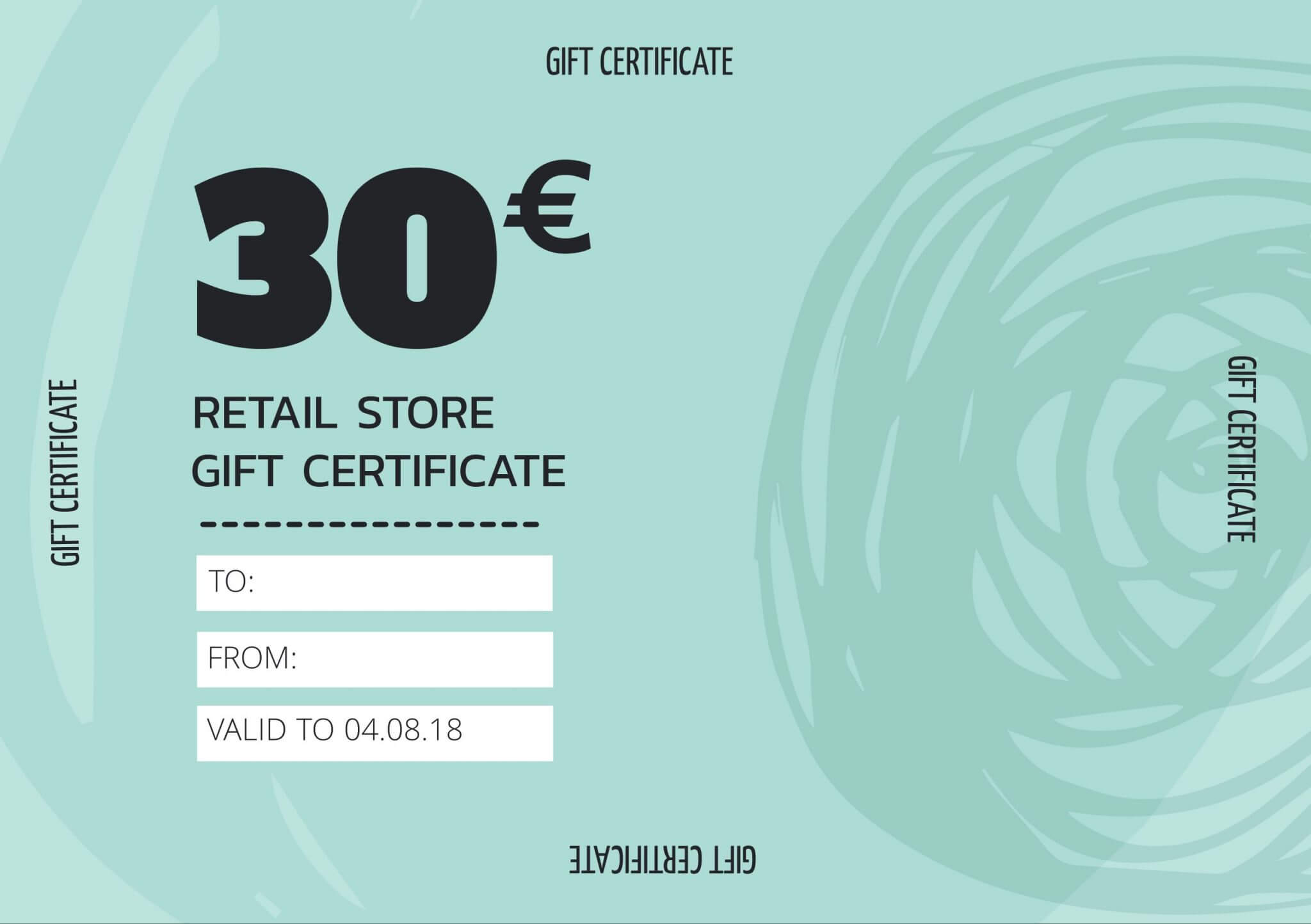 Create Personalized Gift Certificate Templates & Vouchers In Restaurant Gift Certificate Template