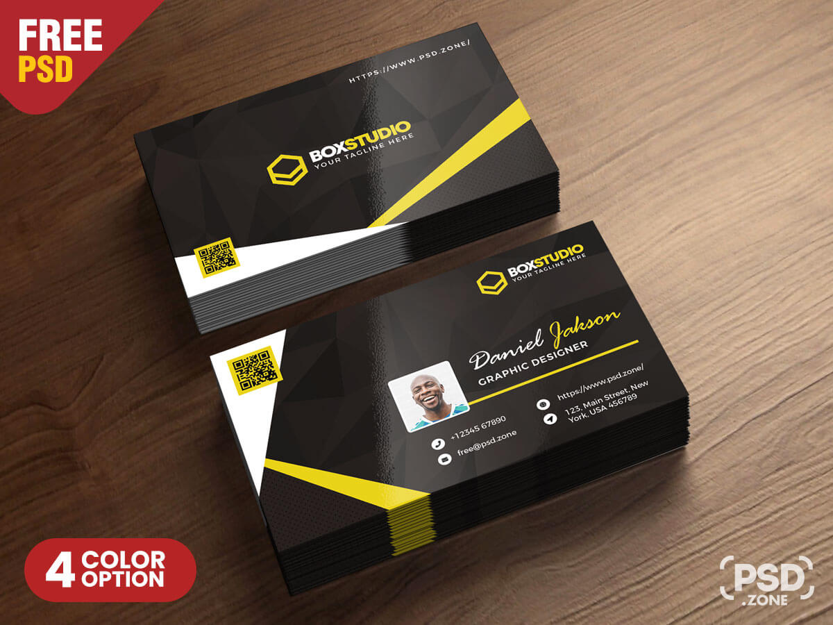 Creative Business Card Template Psd – Psd Zone In Creative Business Card Templates Psd