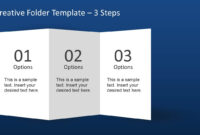 Creative Folder Template Layout For Powerpoint intended for 4 Fold Brochure Template