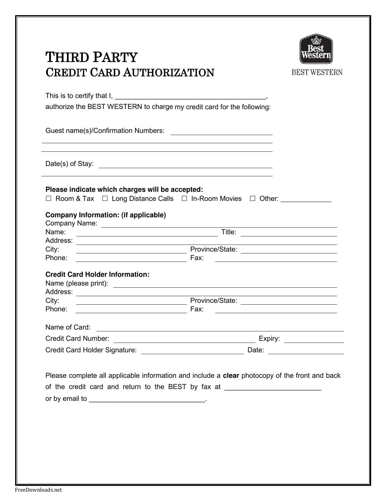 Credit Card Charge Authorization Form – Topa.mastersathletics.co Inside Credit Card Payment Form Template Pdf