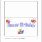 العلامة: Happy Birthday Card Template Microsoft Word أفضل الصور Regarding Quarter Fold Birthday Card Template