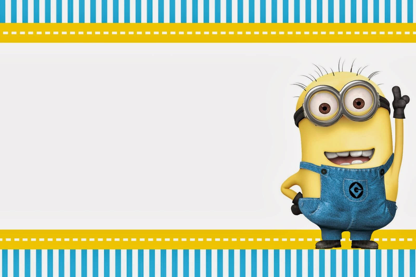 Despicable Me: Invitations And Party Free Printables Pertaining To Minion Card Template