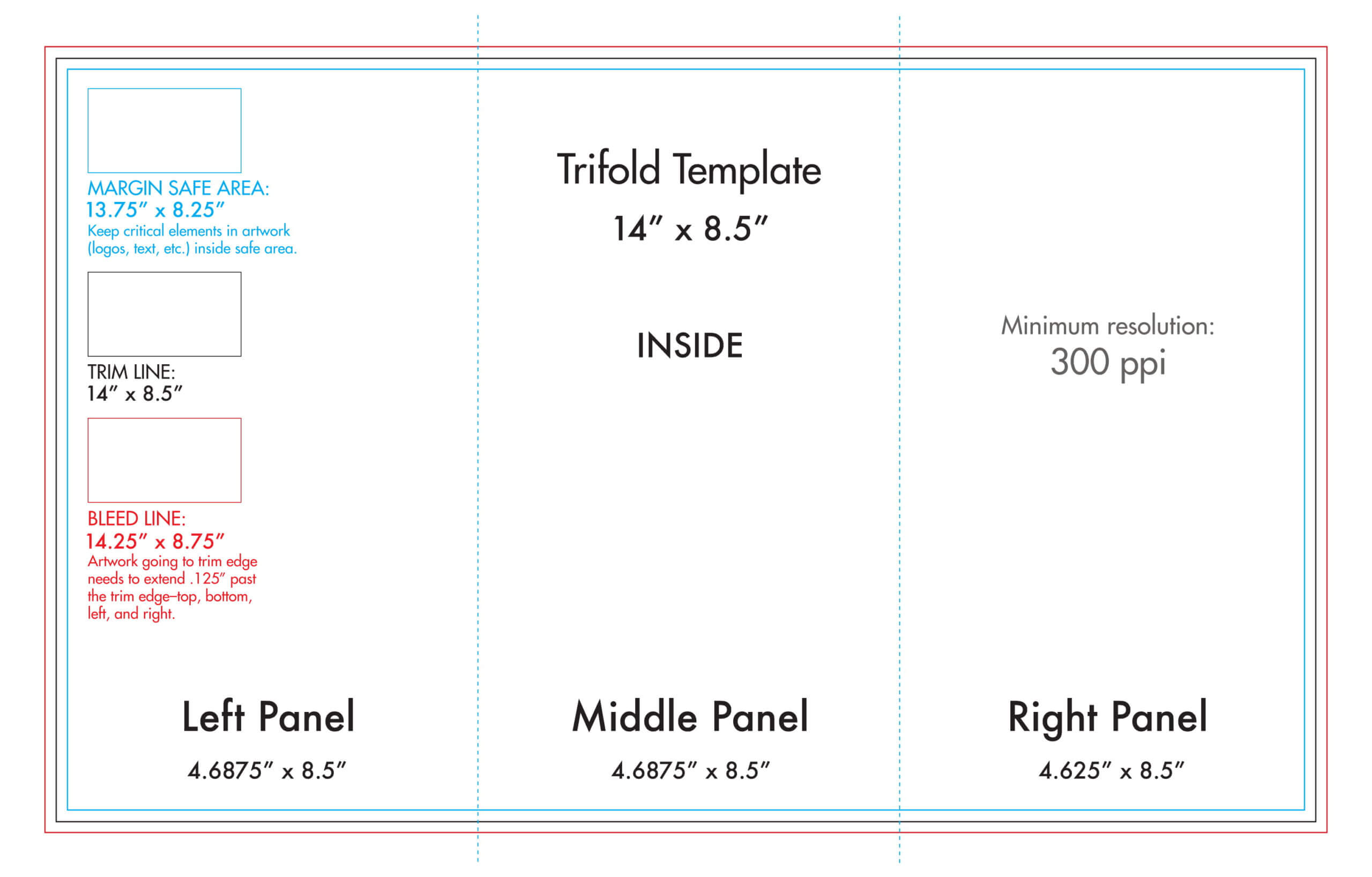 Dimensions Of Tri Fold Brochure – Yatay.horizonconsulting.co In Adobe Indesign Tri Fold Brochure Template