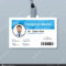 Doctor Id Badge. Medical Identity Card Template — Stock Within Doctor Id Card Template