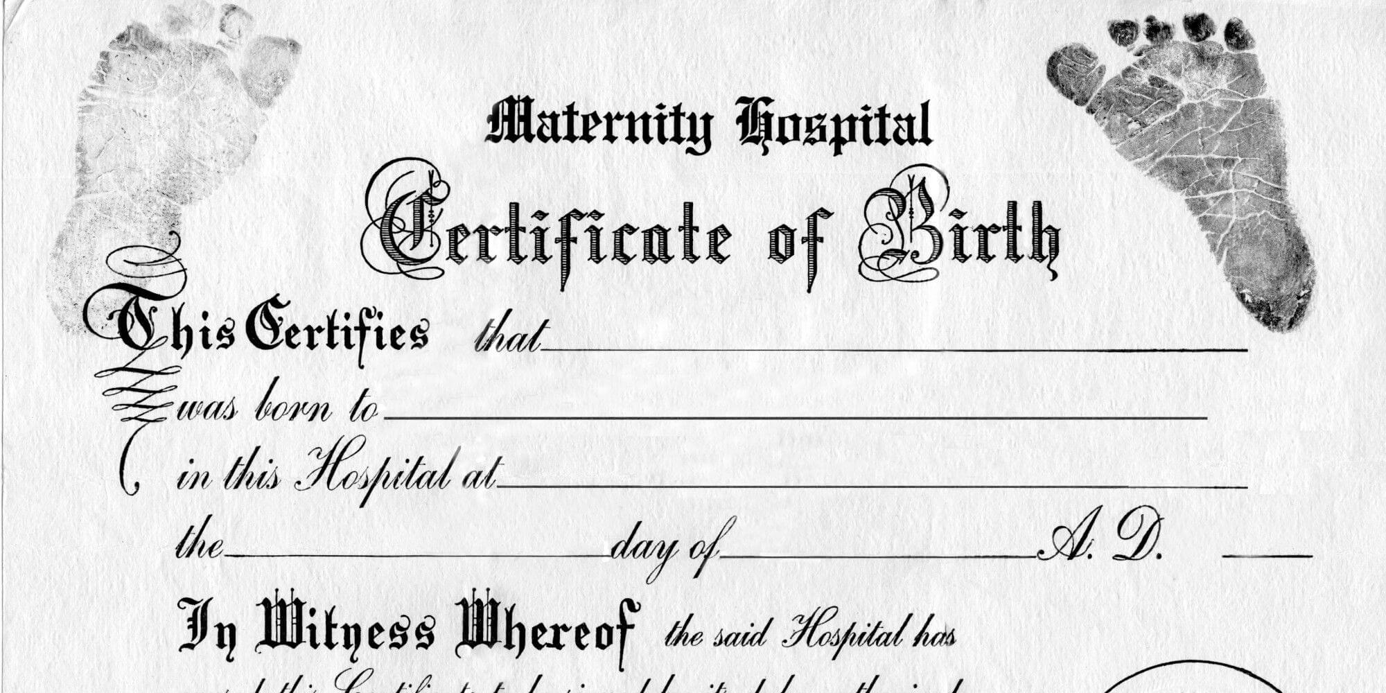 Does Gender No Longer Work On Birth Certificates? | Birth Throughout Baby Doll Birth Certificate Template