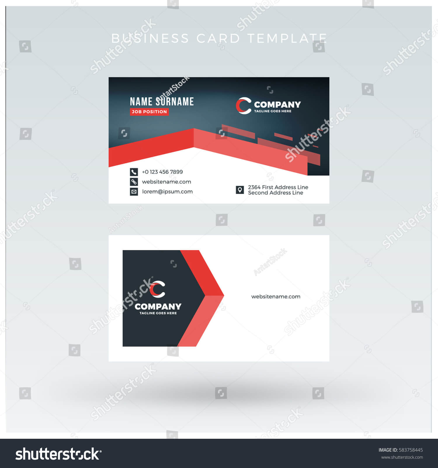 Double Sided Business Card Template Illustrator ] – Double With Regard To Double Sided Business Card Template Illustrator