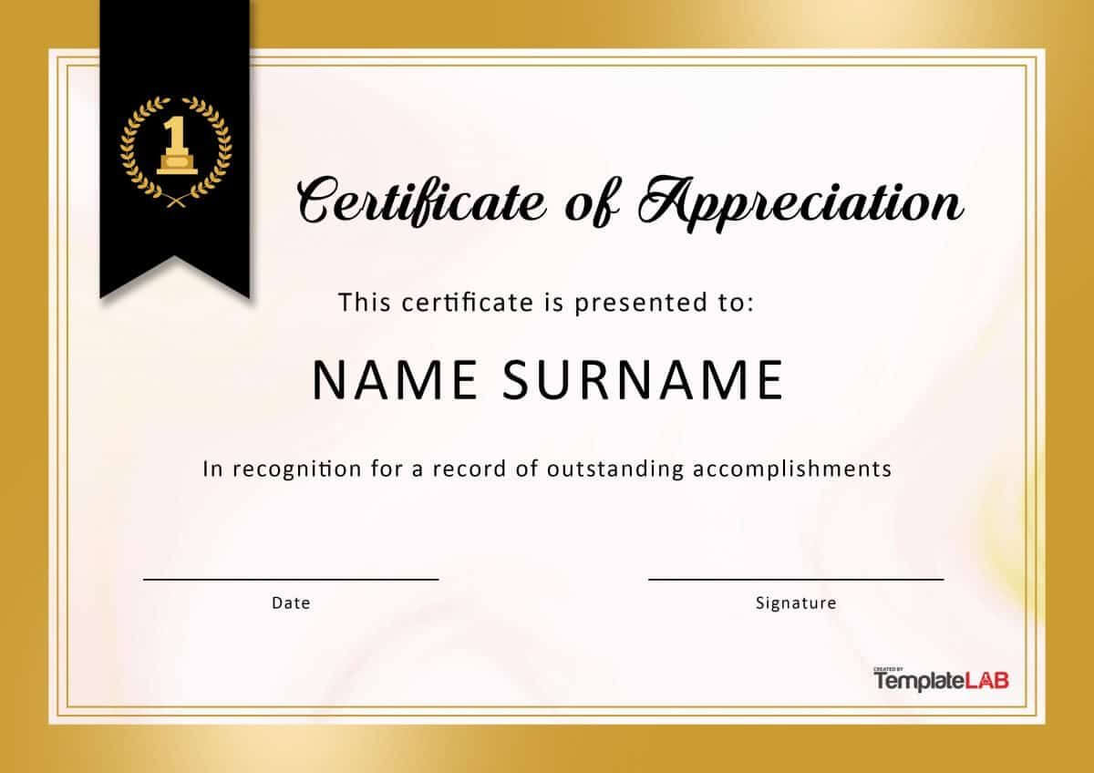 Download Certificate Of Appreciation For Employees 04 Throughout Employee Of The Year Certificate Template Free