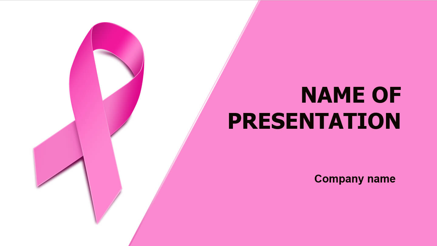 Download Free Breast Cancer Powerpoint Template And Theme Throughout Breast Cancer Powerpoint Template