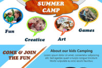 Download Free Flyer Templates | Flyers | Free Flyer inside Summer Camp Brochure Template Free Download
