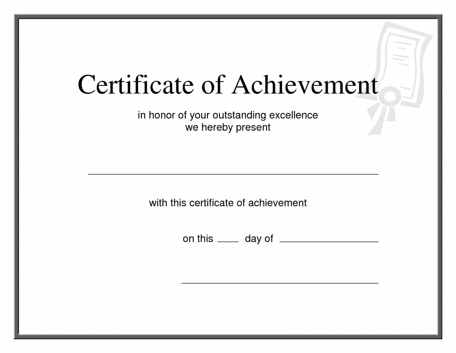 Editable 25 Images Of Printable Promotion Certificate In Promotion Certificate Template