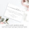 Editable Accommodations Card Insert Wedding Information Card Intended For Wedding Hotel Information Card Template