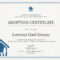 Editable Adoption Certificate New Christening Certificate In Adoption Certificate Template