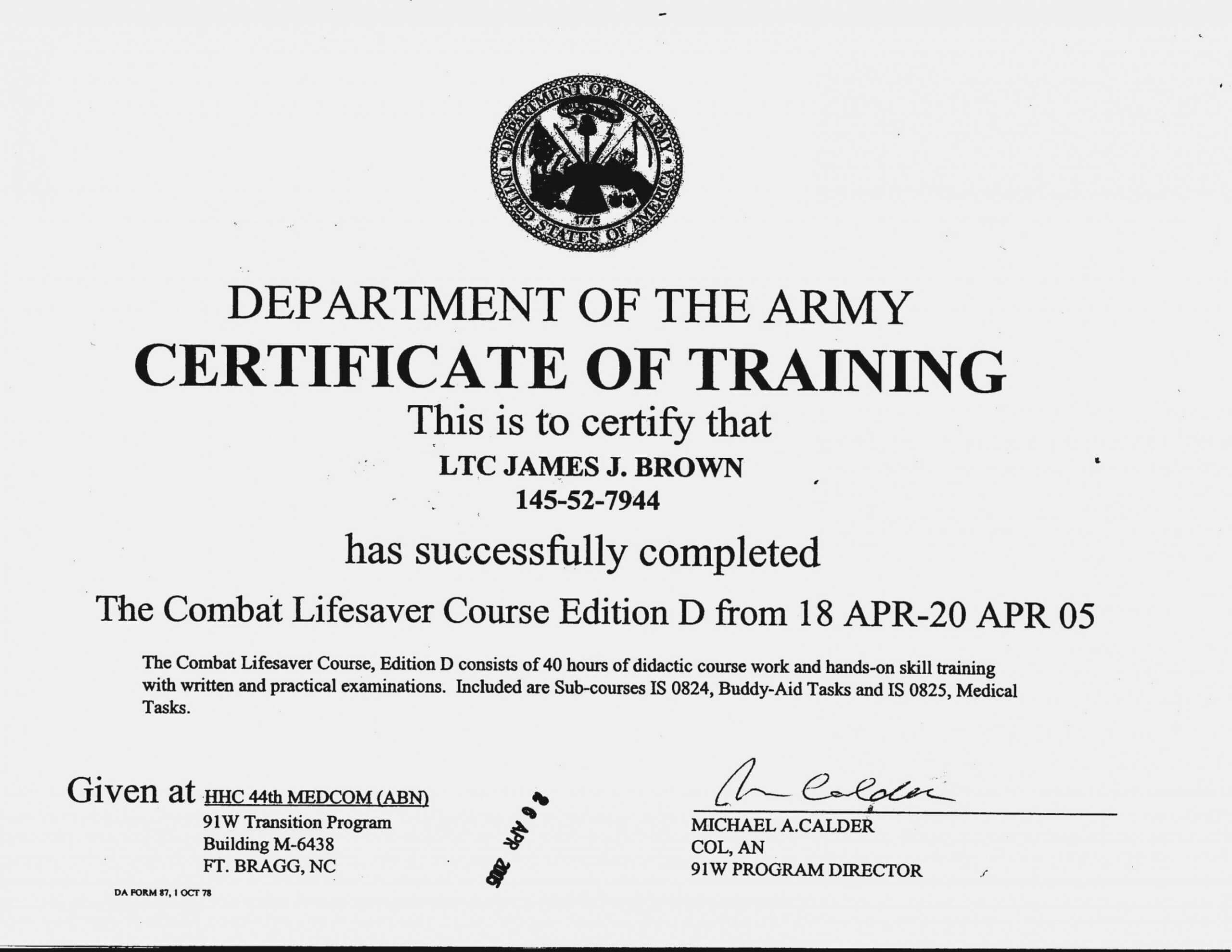 Editable Ideas Of Army Drivers Training Certificate Template For Army Certificate Of Completion Template