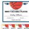 Editable Pdf Sports Team Basketball Certificate Award With Regard To Basketball Certificate Template
