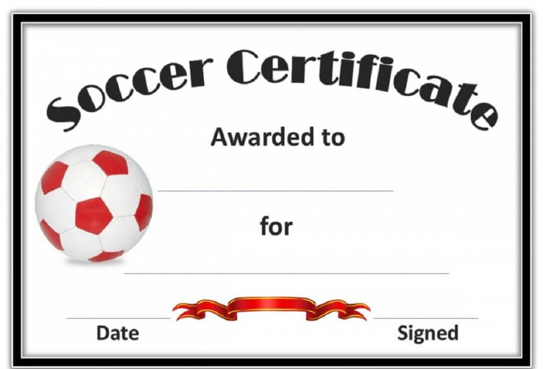 Editable Soccer Award Certificates Template Kiddo Shelter Regarding Soccer Award Certificate Template