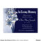 Elegant Blue Memorial Service Announcements | Zazzle Inside Funeral Invitation Card Template