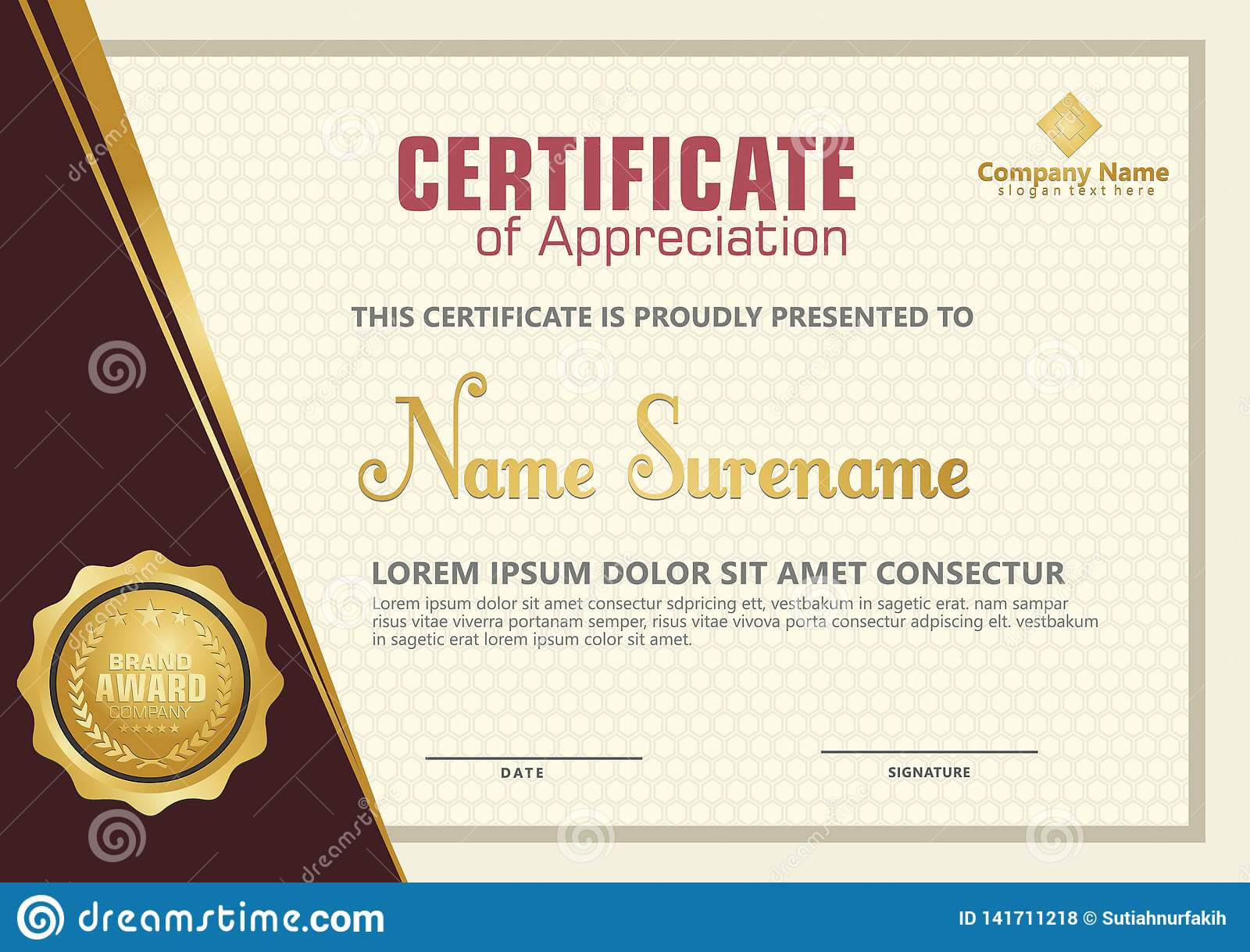 Elegant Certificate Template With Luxury And Modern Pattern Intended For Workshop Certificate Template