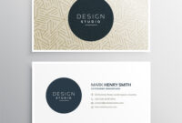 Elegrant Business Company Visiting Card Template in Company Business Cards Templates
