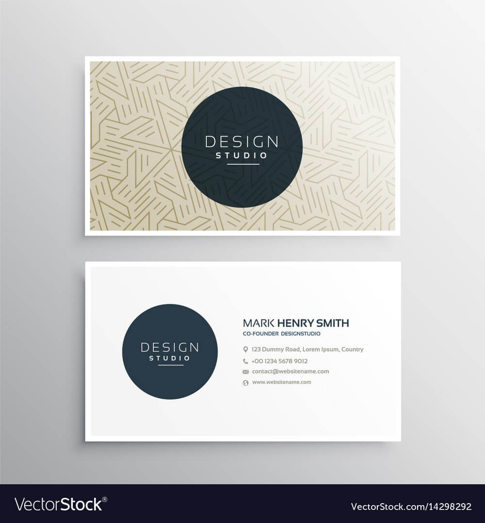 Elegrant Business Company Visiting Card Template In Company Business Cards Templates