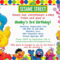Elmo Birthday Invitation Template – Cards Design Templates For Elmo Birthday Card Template