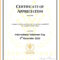 Employee Appreciation Certificate Template Free Resume In Employee Recognition Certificates Templates Free