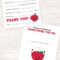 End Of Year Teacher Gift Card Holder Teacher Appreciation Pertaining To Thank You Card For Teacher Template