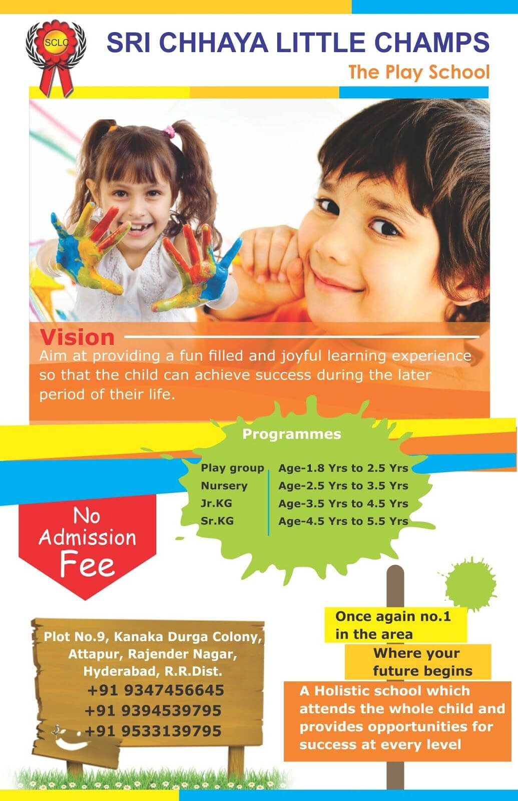 Enrollment | School Brochure, Pamphlet Design, School Admissions Regarding Play School Brochure Templates