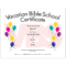 Essential Church Certificates – Children's Edition Intended For Free Vbs Certificate Templates