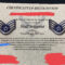 Excited For My Promotion To Sta— Uhh : Airforce With Regard To Officer Promotion Certificate Template