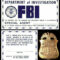 F.b.i. Id From The X Files – Template 1Juan8T88 Inside Spy Id Card Template