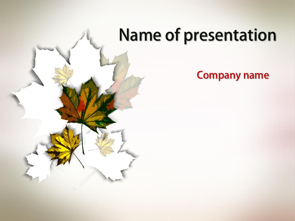Fall Powerpoint Templates Free ] – Autumn Fall Powerpoint With Regard To Free Fall Powerpoint Templates