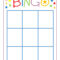 Family Game Night: Bingo | Bingo Card Template, Blank Bingo Pertaining To Bingo Card Template Word