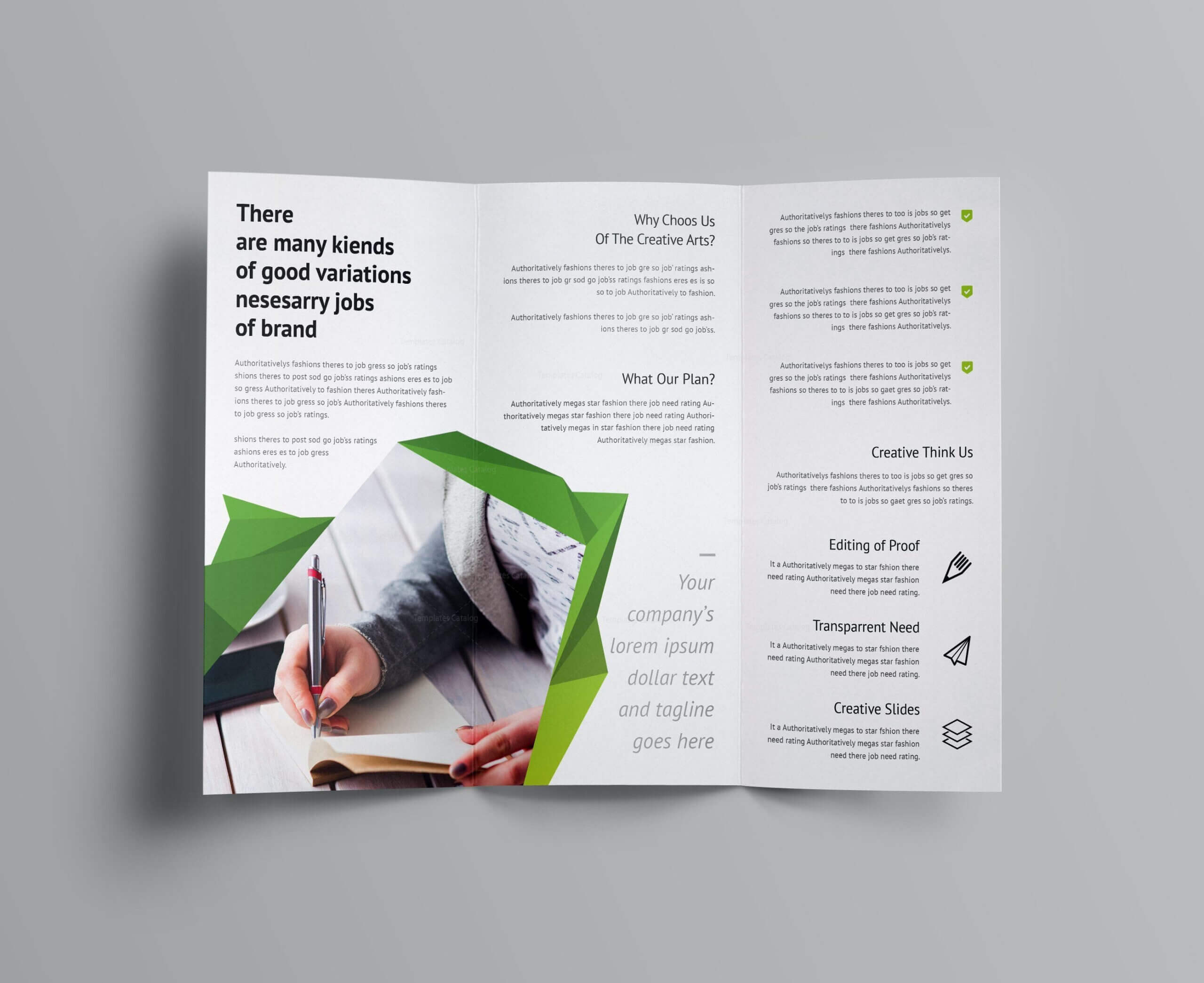 Fancy Business Tri Fold Brochure Template 001170 | Brochure Inside Fancy Brochure Templates