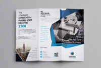 Fancy Business Tri-Fold Brochure Template | Brochure within Fancy Brochure Templates