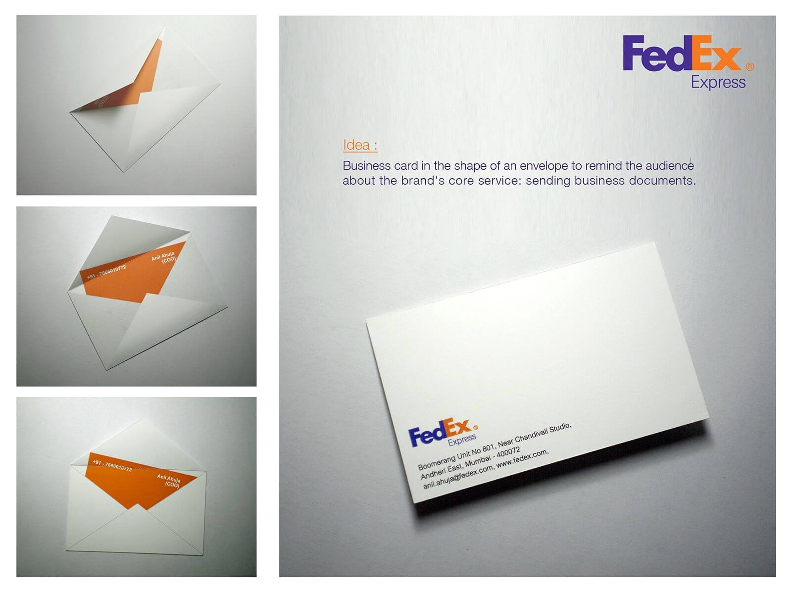 Fedex: Envelope | Business Card Design, Unique Business For Fedex Brochure Template