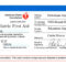 First Aid Certificate Template Free Certification Intended inside Cpr Card Template