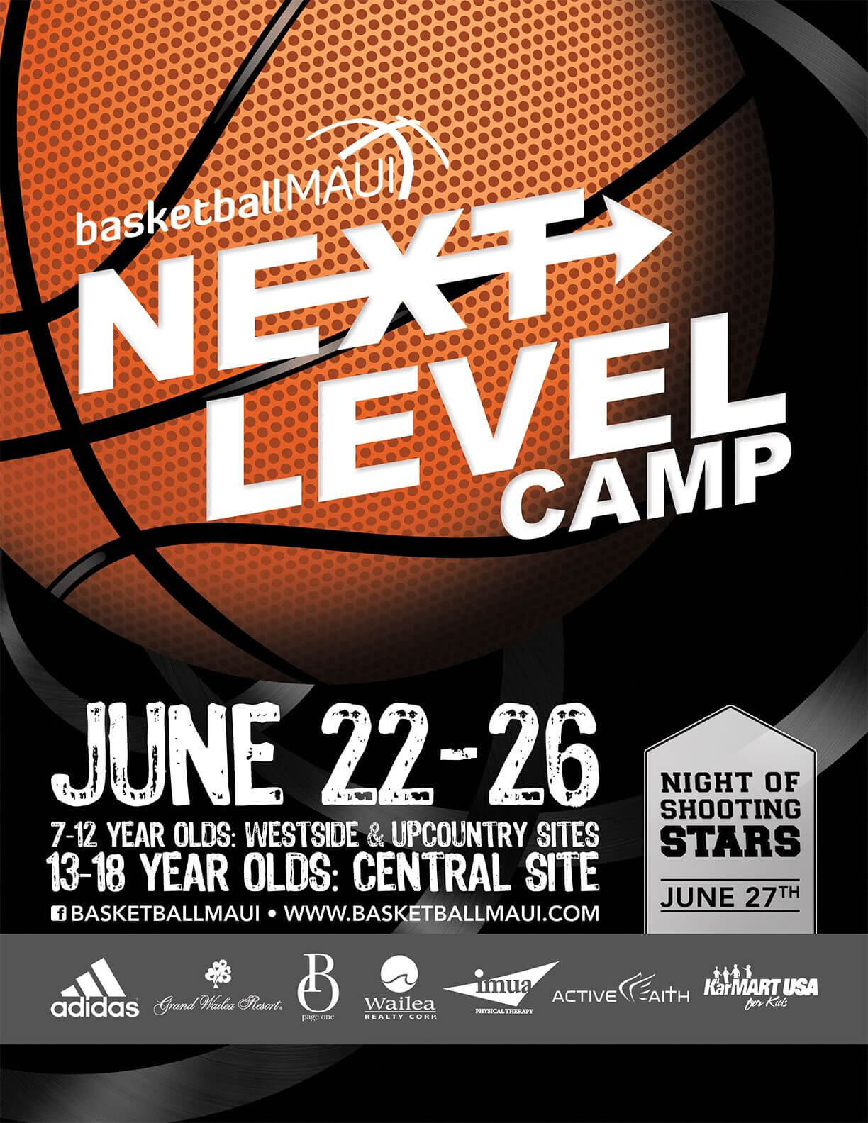 Flyer Design For Kids Basketball Camp. Designed Throughout Basketball Camp Brochure Template