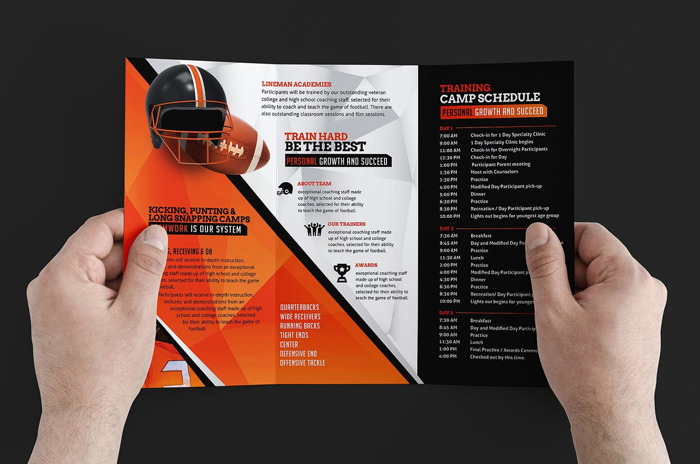Free 12+ Training Brochure Designs In Word | Psd | Ai | Eps Pertaining To Training Brochure Template