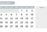 Free 2015 Calendar Template For Powerpoint within Powerpoint Calendar Template 2015
