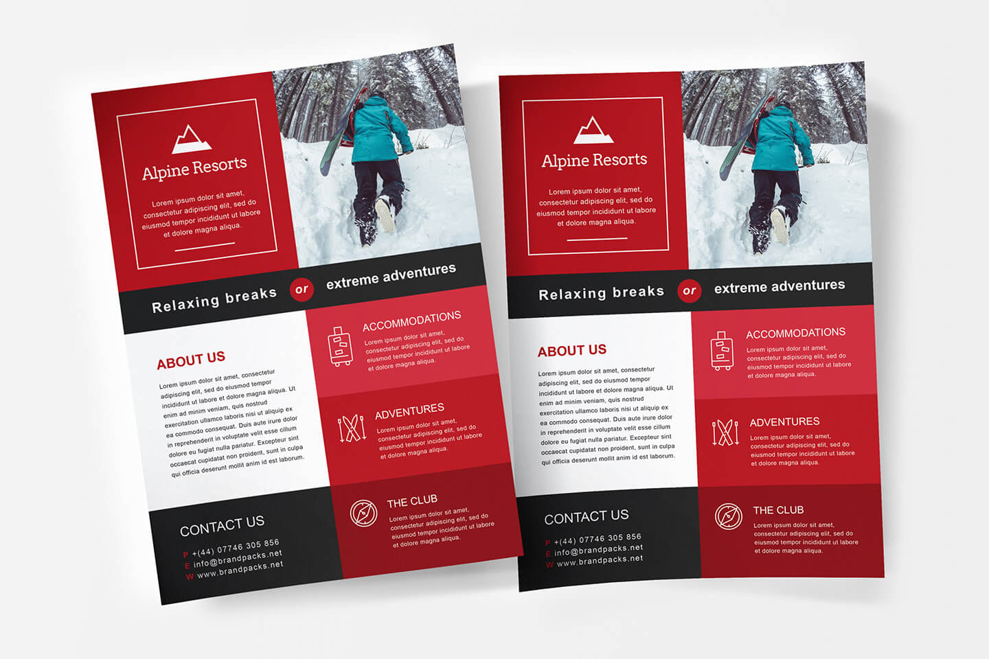 Free A4 Poster Template – Psd, Ai & Vector – Brandpacks Throughout Ai Brochure Templates Free Download