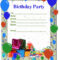 Free Birthday Card Invitation Templates – Yatay In Microsoft Word Birthday Card Template